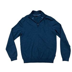 Boss Wool Quarter Zip Men’s L